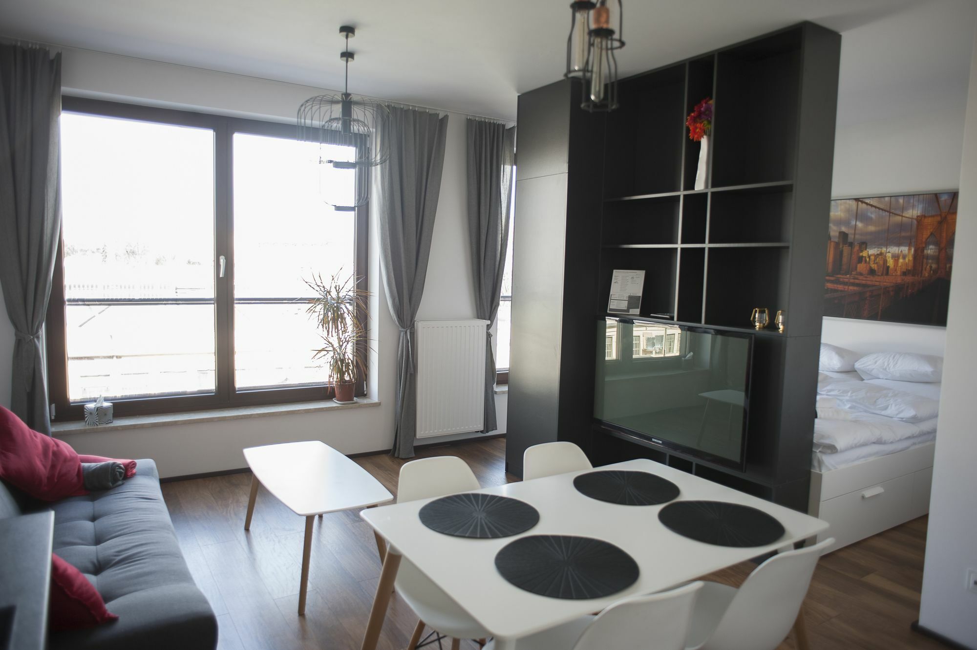 Warsaw Night Apartments Siedmiogrodzka 外观 照片